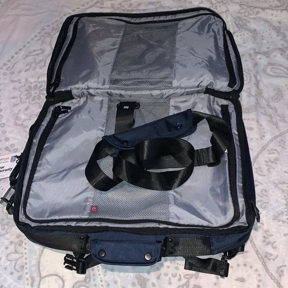 New FUL Ridge Cruiser Travel Backpack Navy Blue - Picture 2 of 6